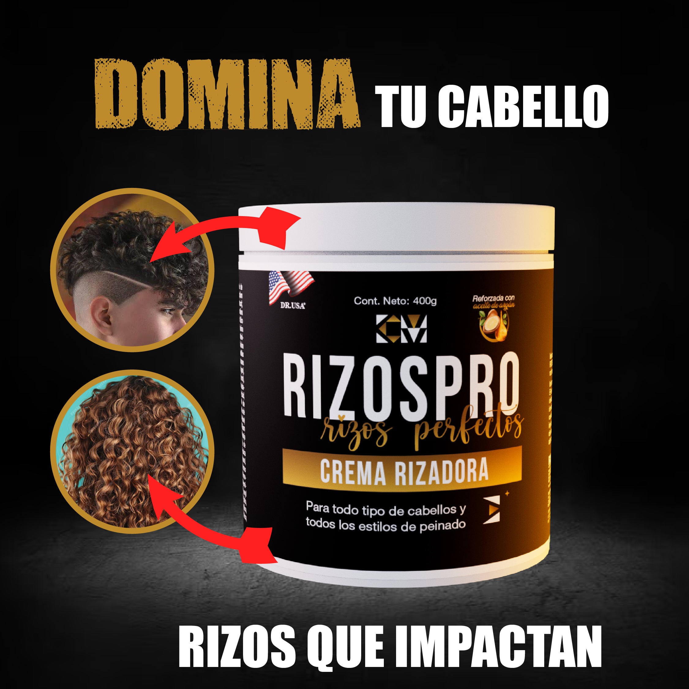 ✨ ¡Rizos perfectos al instante! 💁🏽‍♀️ Define, hidrata y controla con Rizos Pro. ¡Olvídate del frizz! 🌟 🔥 ENVÍO GRATIS  🚚