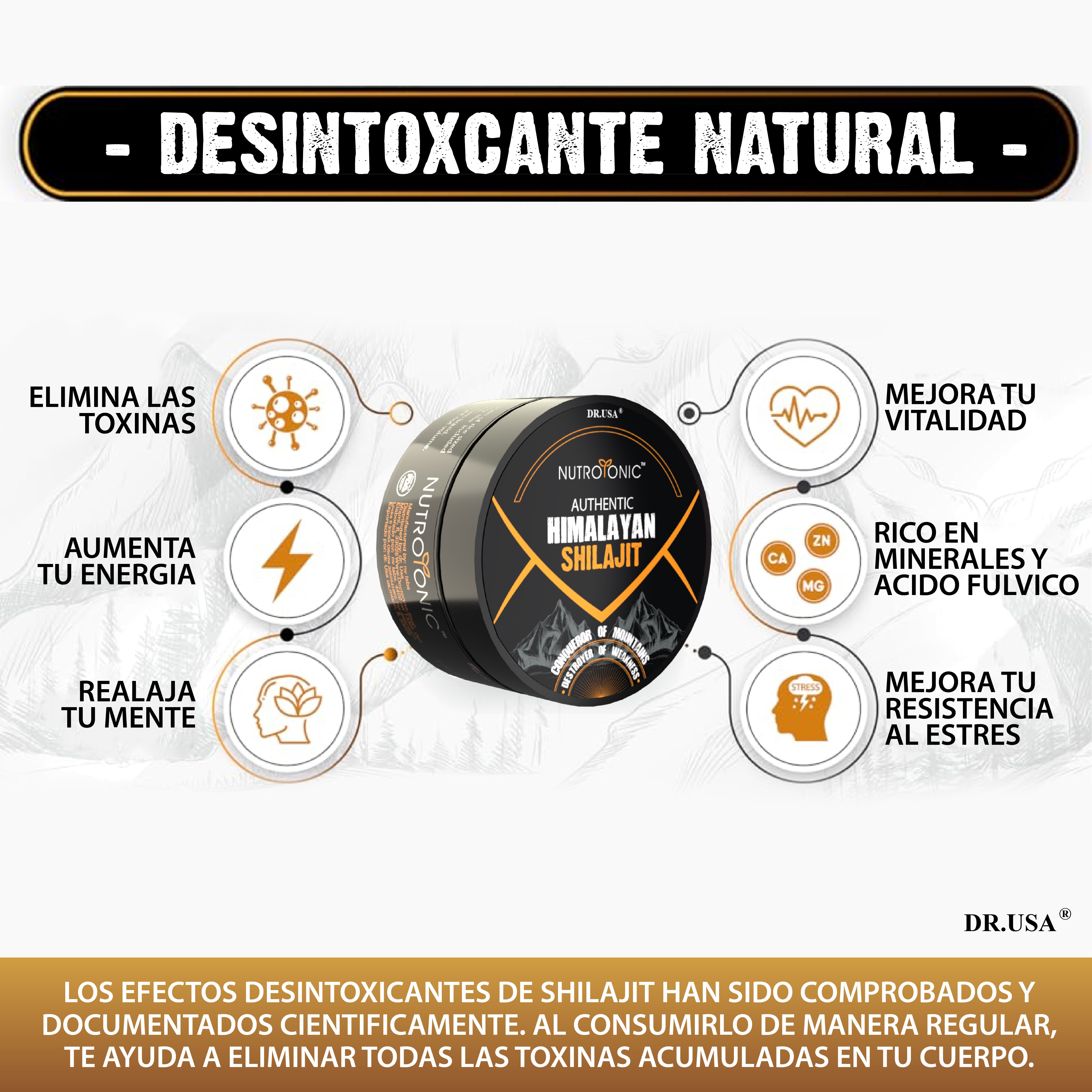 SHILAJIT ORIGINAL 100% PURO 💎 Energía Vital del Himalaya 💎 + ¡Envío Gratis! 🚚